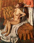 Edgar Degas A Woman Having her Hair Combed oil on canvas
